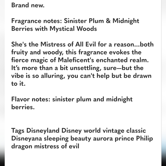 ✨️💚NWT BATH & BODY WORKS/ DISNEY VILLIAN MALEFICENT LIP GLOSS✨️💚 - Picture 3 of 3